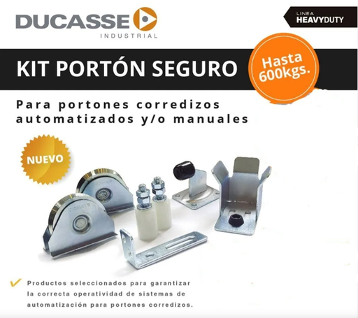 KIT DE PORTON HASTA 600KG